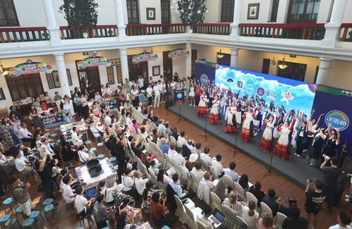 上合組織國家青年學生“萬花筒”文化市集在津啟幕，共筑文化藝術(shù)交流之橋